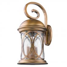  1532ATB - Lincoln 4-Light Antique Brass Wall Light